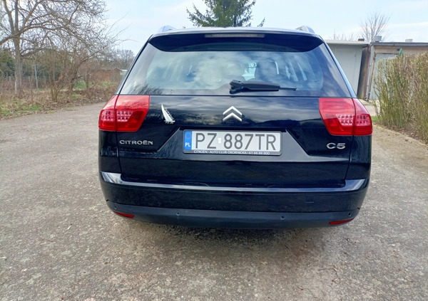 Citroen C5 cena 22900 przebieg: 215000, rok produkcji 2010 z Poznań małe 121